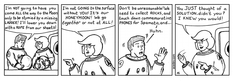 acedev comic, webcomic for Wednesday 19 Oct 2016
